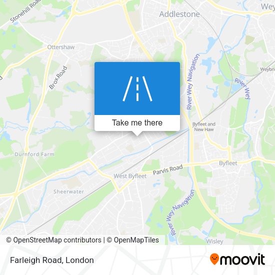 Farleigh Road map