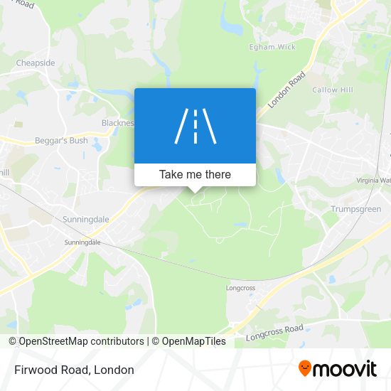Firwood Road map