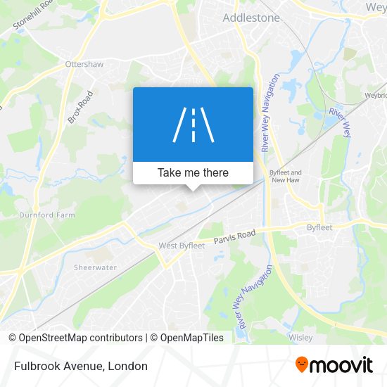 Fulbrook Avenue map