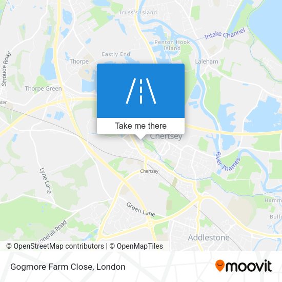 Gogmore Farm Close map