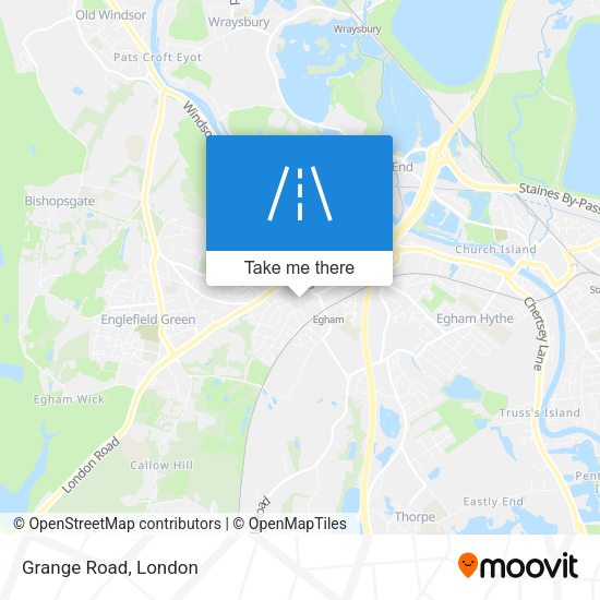 Grange Road map