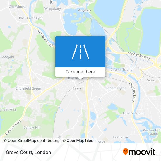 Grove Court map