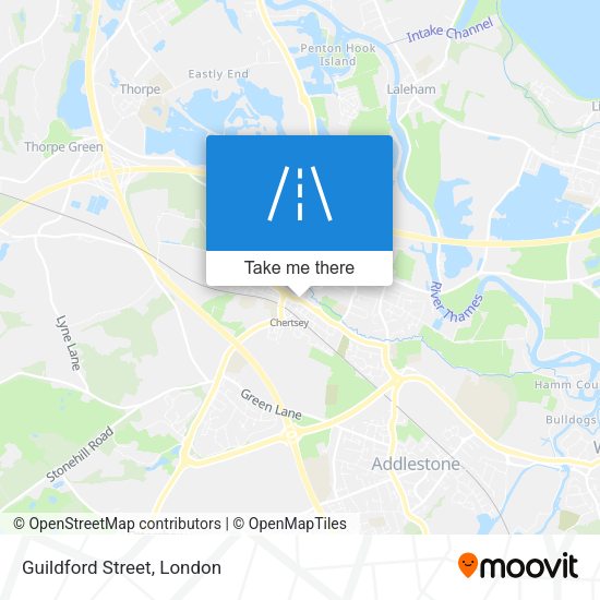 Guildford Street map
