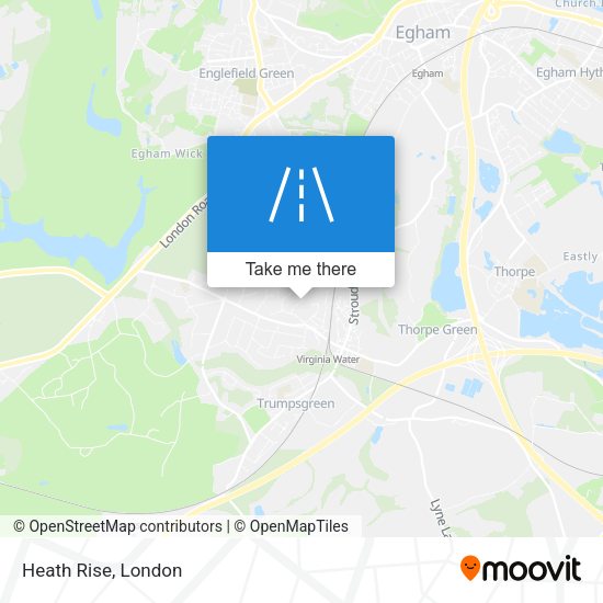 Heath Rise map