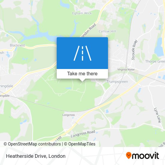 Heatherside Drive map