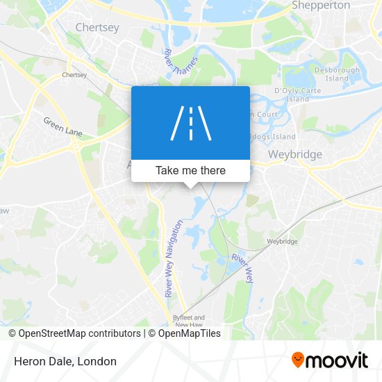 Heron Dale map