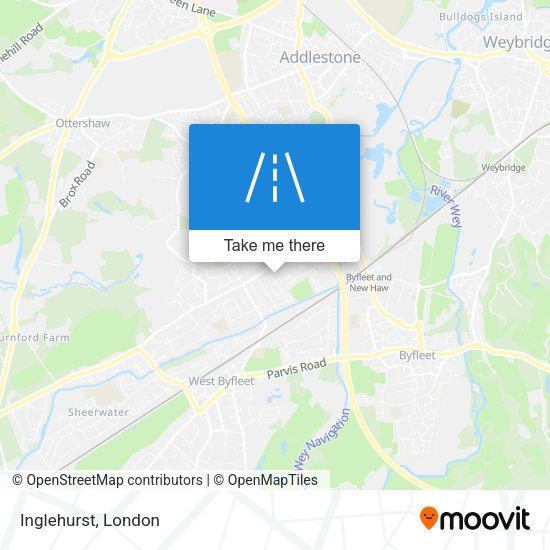 Inglehurst map