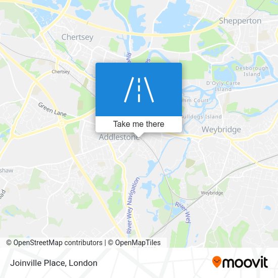 Joinville Place map