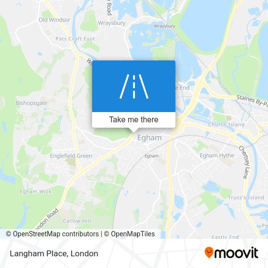 Langham Place map