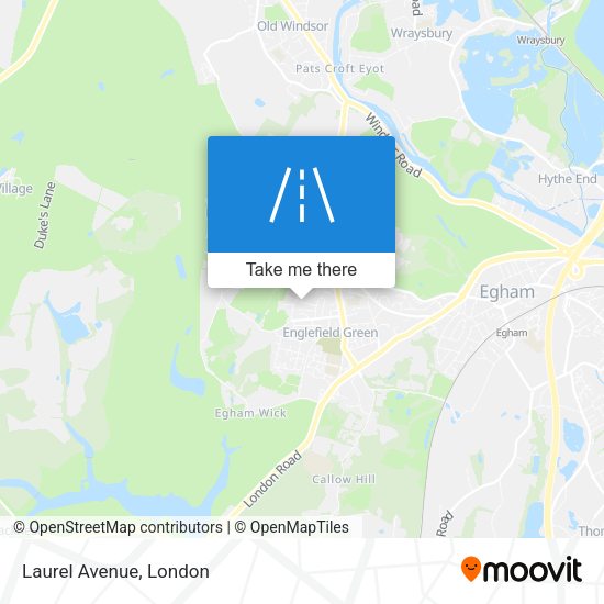 Laurel Avenue map