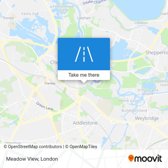 Meadow View map