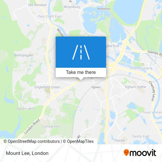 Mount Lee map