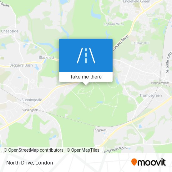 North Drive map