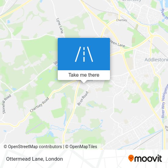 Ottermead Lane map