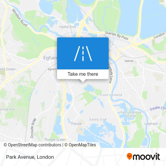 Park Avenue map