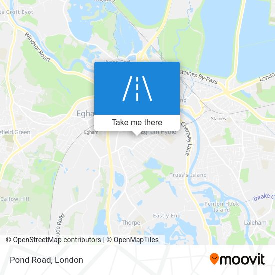 Pond Road map