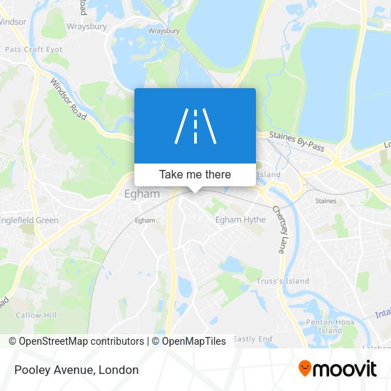 Pooley Avenue map