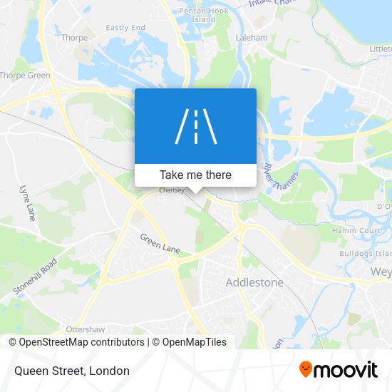 Queen Street map