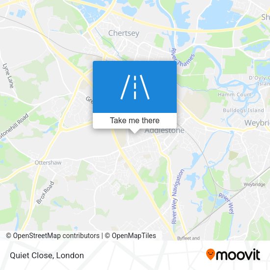 Quiet Close map