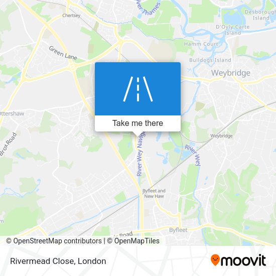 Rivermead Close map