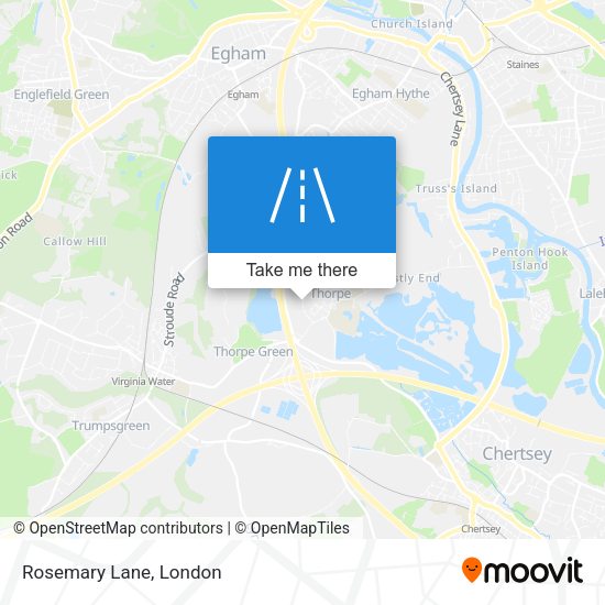 Rosemary Lane map
