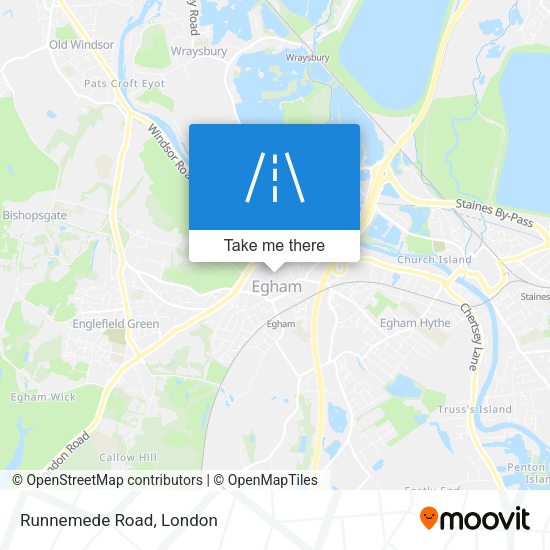 Runnemede Road map