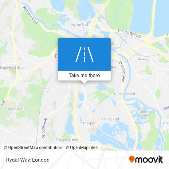 Rydal Way map