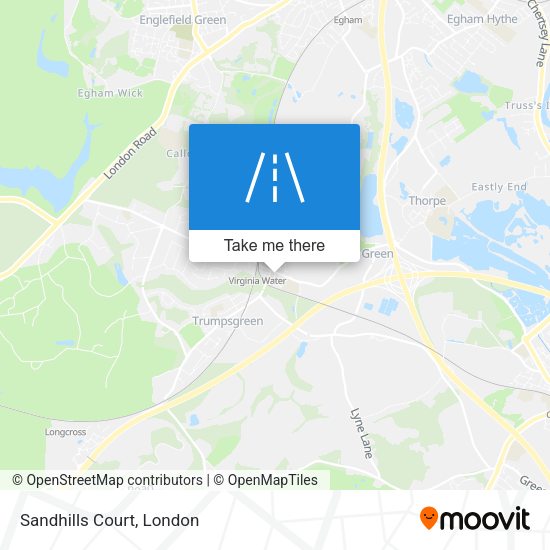 Sandhills Court map