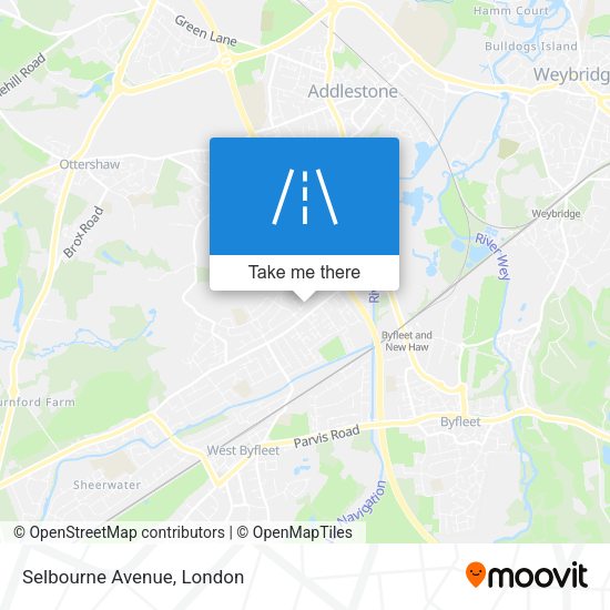 Selbourne Avenue map