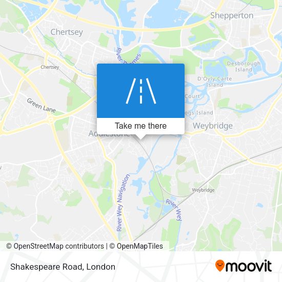 Shakespeare Road map