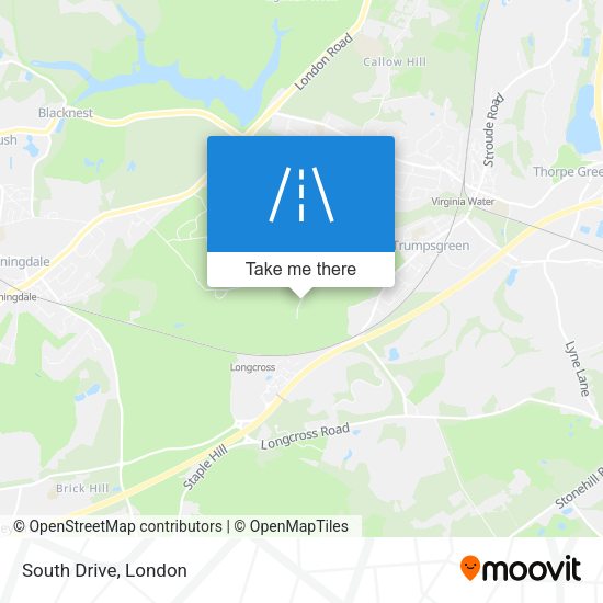 South Drive map