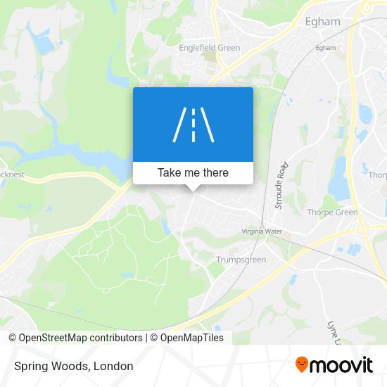 Spring Woods map
