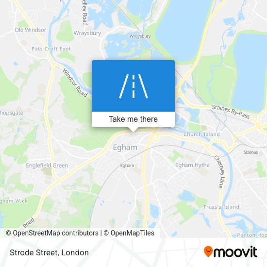 Strode Street map