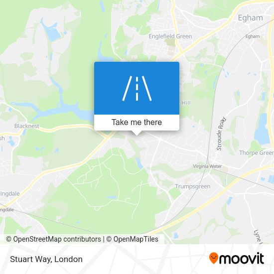 Stuart Way map