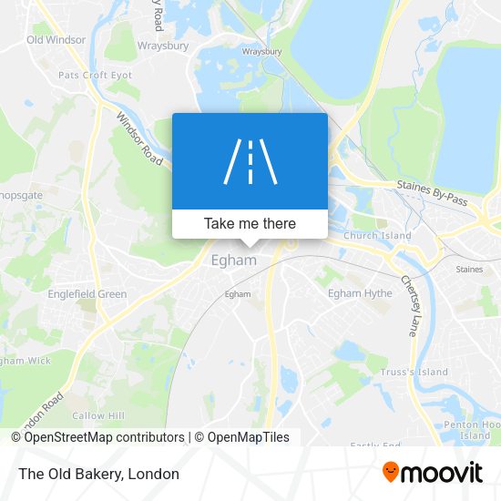 The Old Bakery map