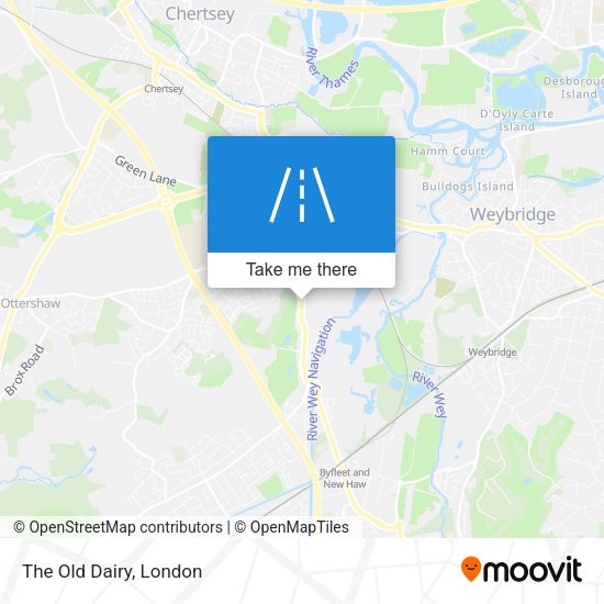 The Old Dairy map