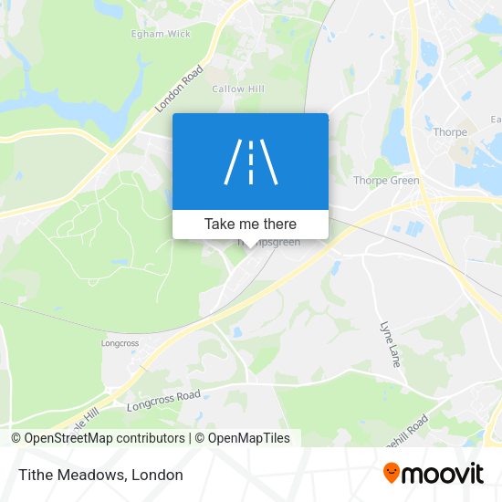 Tithe Meadows map