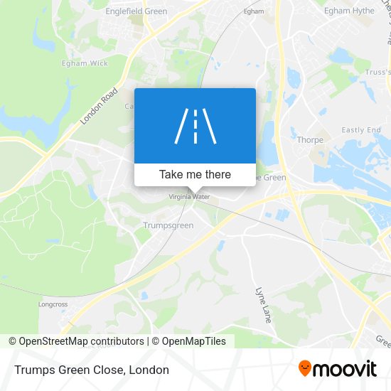 Trumps Green Close map