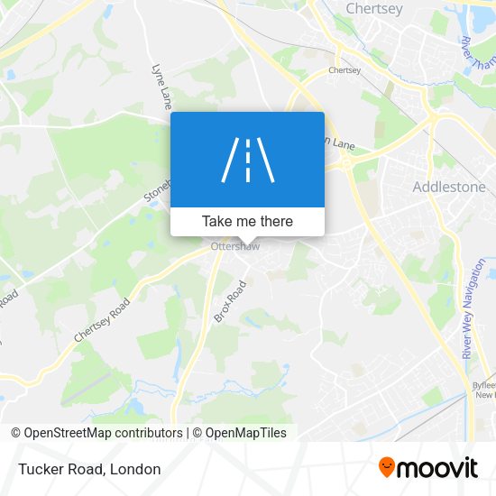 Tucker Road map