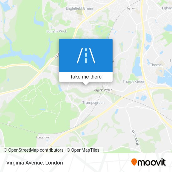 Virginia Avenue map