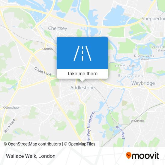 Wallace Walk map