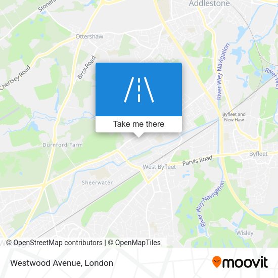 Westwood Avenue map