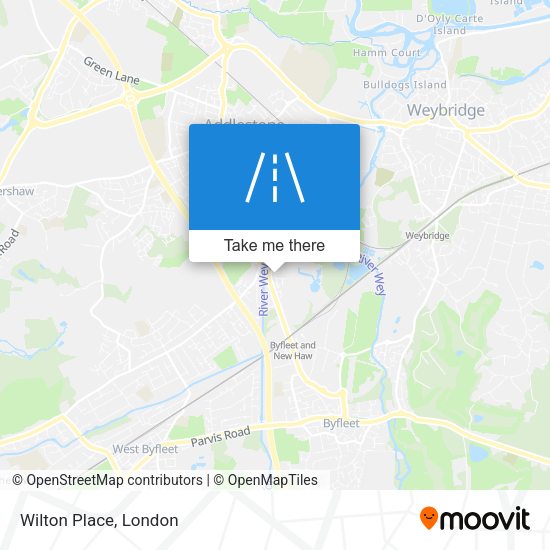 Wilton Place map
