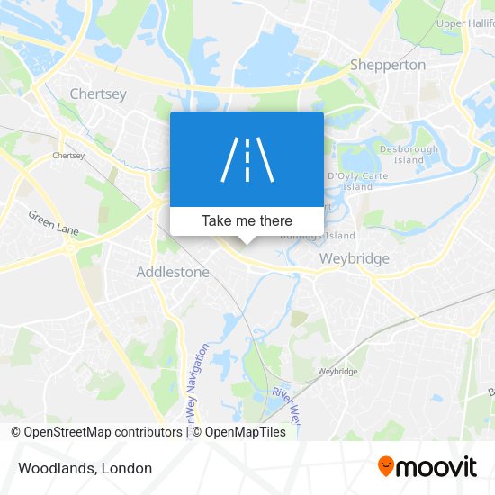 Woodlands map