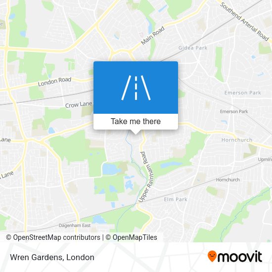 Wren Gardens map