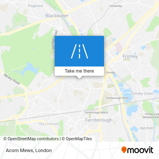 Acorn Mews map