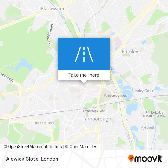 Aldwick Close map
