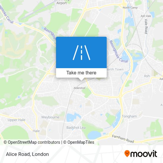 Alice Road map