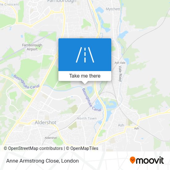 Anne Armstrong Close map
