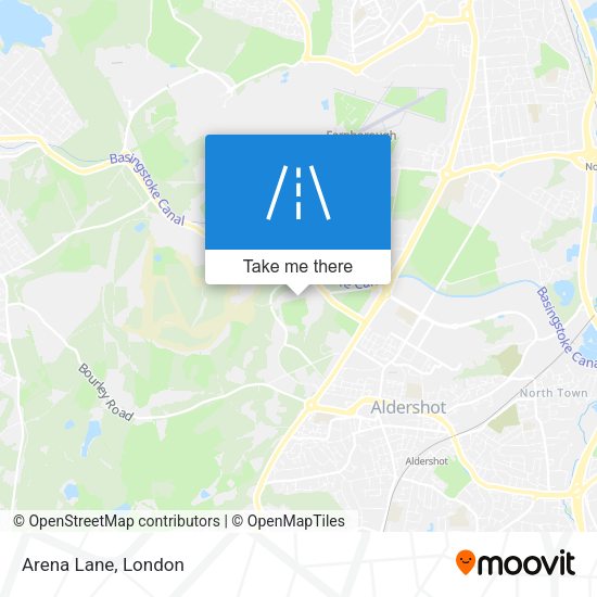 Arena Lane map